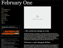 Tablet Screenshot of februaryonedocumentary.com